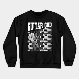 Jeff Beck // Guitar god // 80s Crewneck Sweatshirt